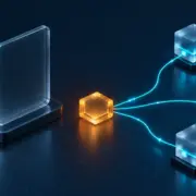 An access token remains connected to three network nodes beside an empty identity frame.